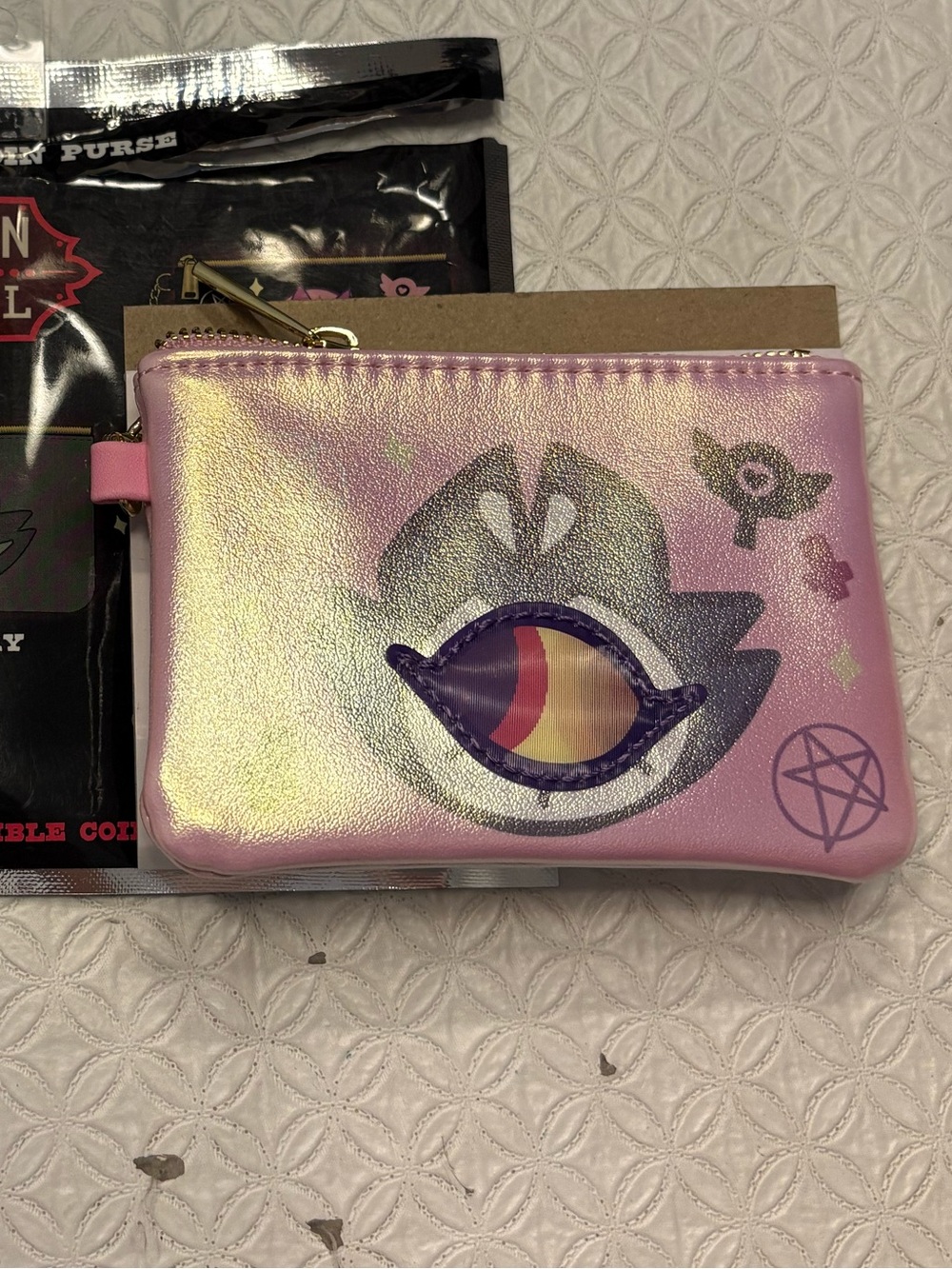 Hazbin Hotel Chibi Blind Bag Coin Purse Chase Hot‎ Topic